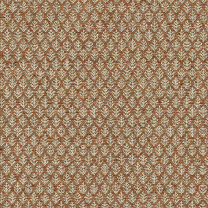 Fern Fair Persimmon 471098 by P/K LIFESTYLES Fabric - 86% polyester, 14% cotton India 51000 Horizontal: 0.62 and Vertical: 1.12 54 - Fabric Carolina -