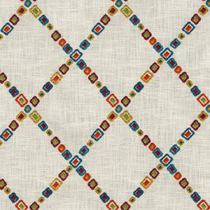 Diamond Jewel Emb. Confetti 471130 By P/K Lifestyles Fabric