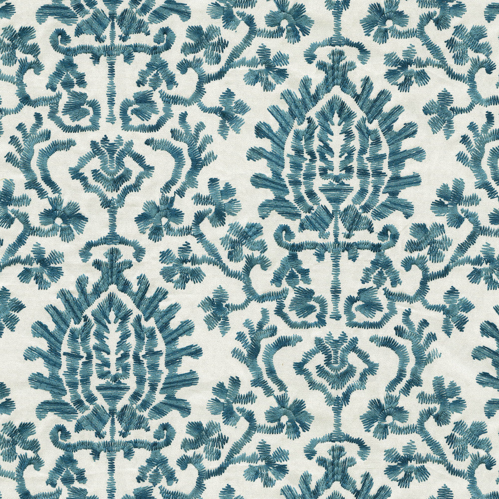 Balinese Emb. Pacific 471150 by P/K LIFESTYLES Fabric - Base: 100% cotton / Emb. 100% rayon India 51000 Horizontal: 17.37 and Vertical: 15 57 - Fabric Carolina -