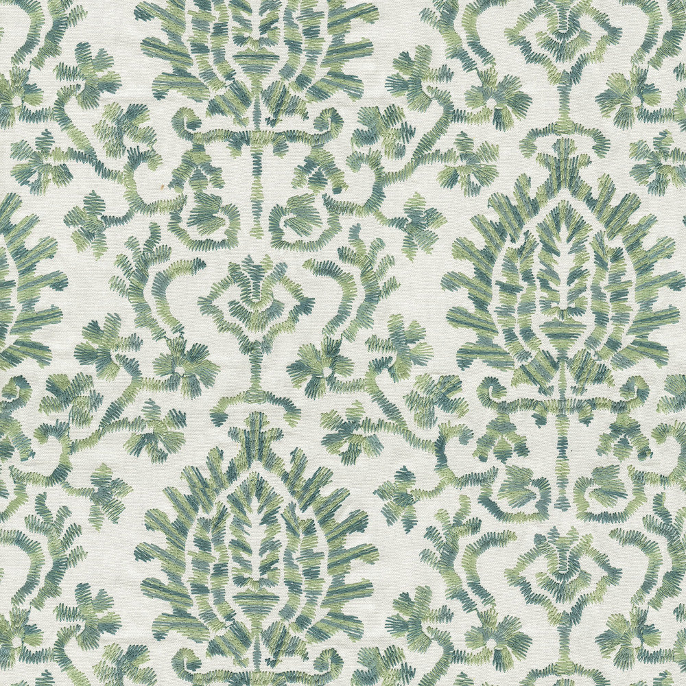 Balinese Emb. Mist 471151 by P/K LIFESTYLES Fabric - Base: 100% cotton / Emb. 100% rayon India 51000 Horizontal: 17.37 and Vertical: 15 57 - Fabric Carolina -