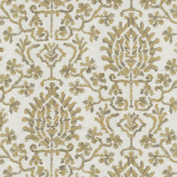 Balinese Emb. Linen 471153 by P/K LIFESTYLES Fabric - Base: 100% cotton / Emb. 100% rayon India 51000 Horizontal: 17.37 and Vertical: 15 57 - Fabric Carolina -
