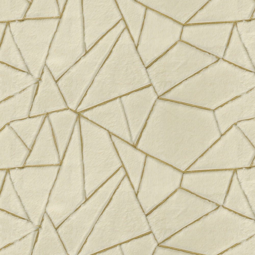 Departure Emb. Gold 471180 by P/K LIFESTYLES Designer Fabric - 100% polyester China 51000 Horizontal: 24.75 and Vertical: 15.5 59  - Swanky Fabrics -