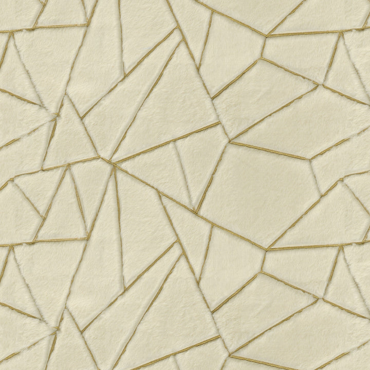 Departure Emb. Gold 471180 by P/K LIFESTYLES Designer Fabric - 100% polyester China 51000 Horizontal: 24.75 and Vertical: 15.5 59  - Swanky Fabrics -