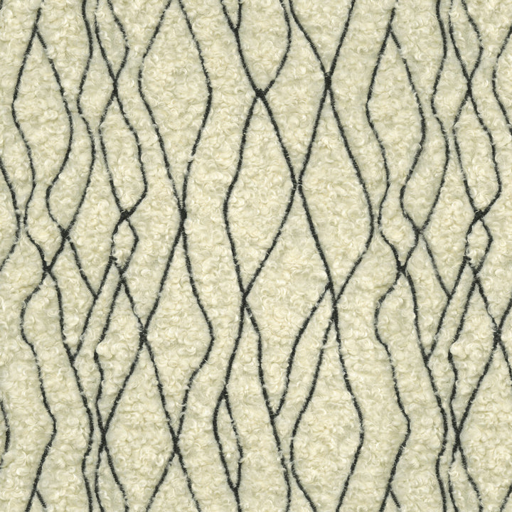 Fez Fur Emb. Onyx 471190 by P/K LIFESTYLES Fabric - 100% polyester/ Back 100% acrylic TC Bonding China 51000 Horizontal: 9 and Vertical: 10.75 58 - Fabric Carolina -