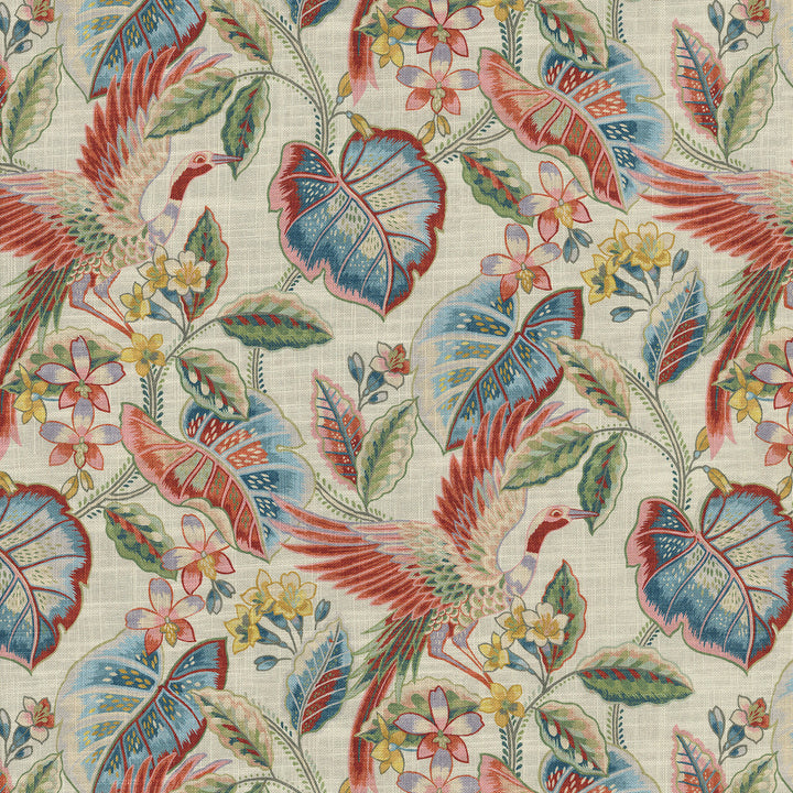 Wren Spring 471311 by P/K LIFESTYLES Fabric - 75% cotton, 25% linen Pakistan 15000 Horizontal: 13.5 and Vertical: 27 54 - Fabric Carolina -