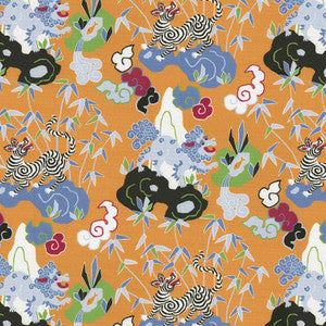 Playful Zebra Mandarin 471321 By P/K Lifestyles Fabric