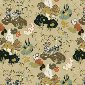 Playful Zebra Toast 471322 By P/K Lifestyles Fabric