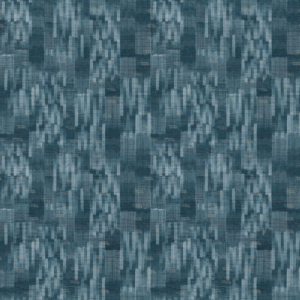 PK Lifestyles Fabric Common Ground Blue Smoke - 92% polyester, 5% cotton, 3% linen India 51000 Horizontal: 13.5 and Vertical: 13.5 54 - My Fabric Connection -