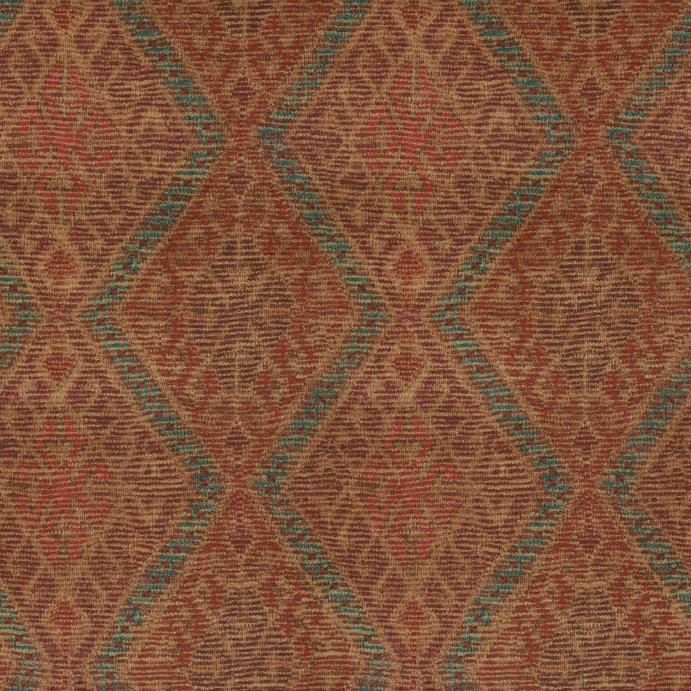 Lakota Chili by PK Lifestyles Designer Fabric - 100% recycled polyester China 50000 Horizontal: 13.5 and Vertical: 25.25 54 - Swanky Fabrics -