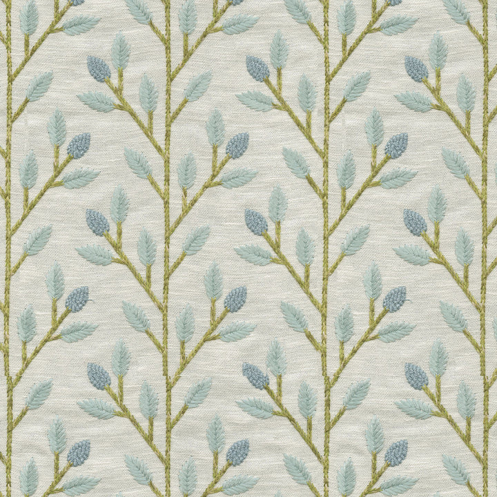 PK Lifestyles Fabric Wheat Field Emb Sky - 72% polyester, 28% cotton EMB: 100% rayon India 51000 Horizontal: 4.87 and Vertical: 4.63 56 - My Fabric Connection -