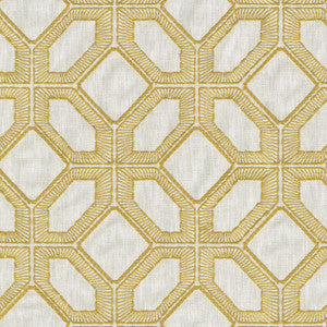 PK Lifestyles Fabric Goa Emb Gold