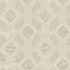 PK Lifestyles Fabric Goa Emb Parchment