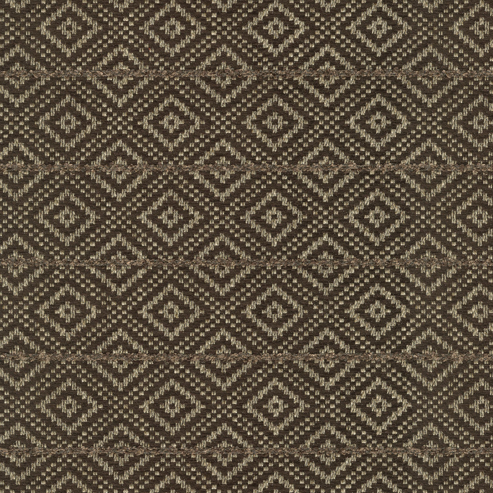 Diamante Coffee by PK Lifestyles Designer Fabric - 95% polyester, 5% linen India 51000 Horizontal: 2.75 and Vertical: 2.5 55 - Swanky Fabrics -