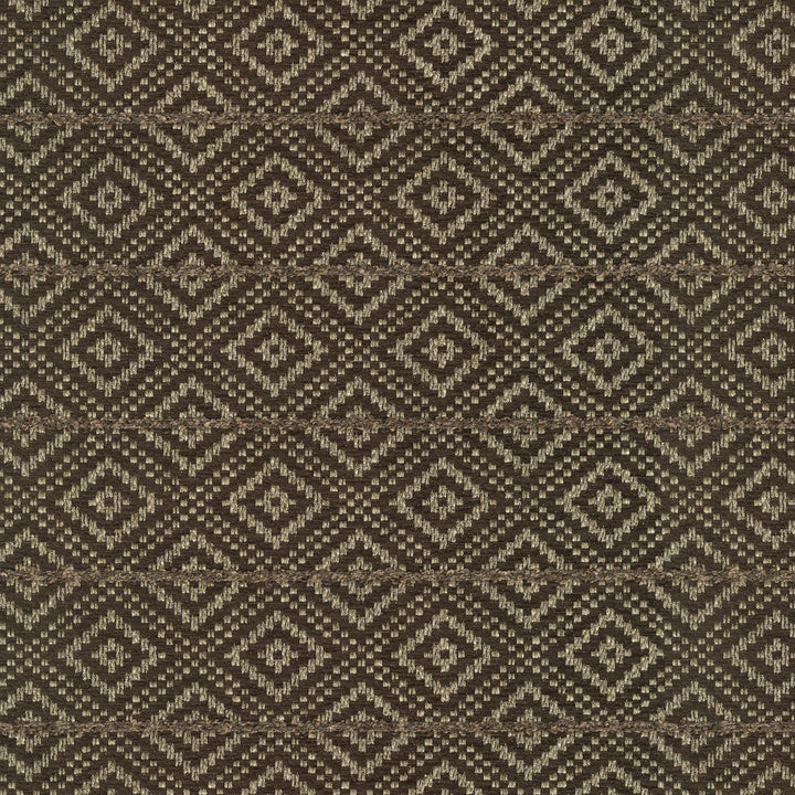 PK Lifestyles Fabric Diamante Coffee - 95% polyester, 5% linen India 51000 Horizontal: 2.75 and Vertical: 2.5 55 - My Fabric Connection -