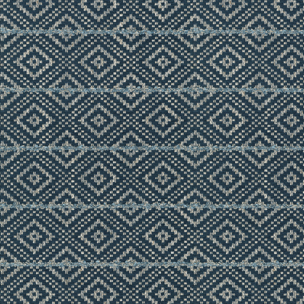 PK Lifestyles Fabric Diamante Lapis - 95% polyester, 5% linen India 51000 Horizontal: 2.75 and Vertical: 2.5 55 - My Fabric Connection -