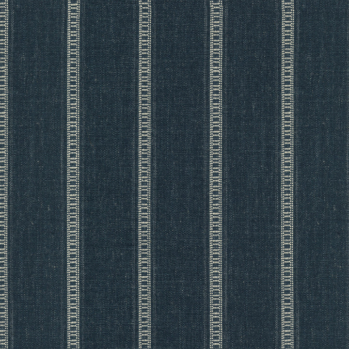 PK Lifestyles Fabric Rancho Stripe Lapis - 89% polyester, 7% cotton, 4% linen India 50000 Horizontal: 2.62 and Vertical: 0.75 56 - My Fabric Connection -