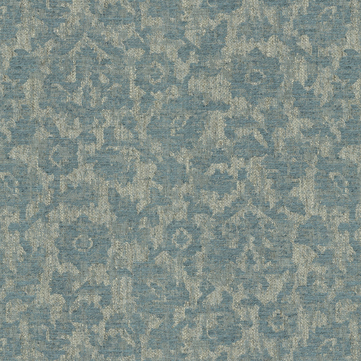 PK Lifestyles Fabric Bijar Floral Baltic - 88% polyester, 12% linen India 50000 Horizontal: 13.75 and Vertical: 13.63 55 - My Fabric Connection -