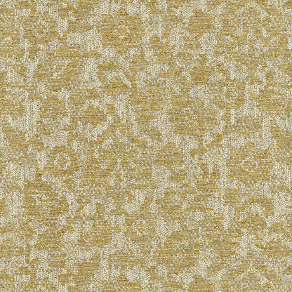 PK Lifestyles Fabric Bijar Floral Gold - 88% polyester, 12% linen India 50000 Horizontal: 13.75 and Vertical: 13.63 55 - My Fabric Connection -