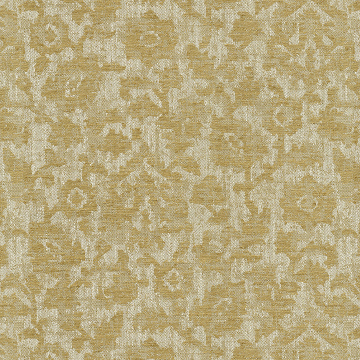PK Lifestyles Fabric Bijar Floral Gold - 88% polyester, 12% linen India 50000 Horizontal: 13.75 and Vertical: 13.63 55 - My Fabric Connection -
