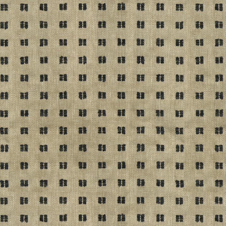 PK Lifestyles Fabric Boucle Blocks Newsprint - 59% polyester, 41% cotton India 51000 Horizontal: 1.25 and Vertical: 1 54 - My Fabric Connection -