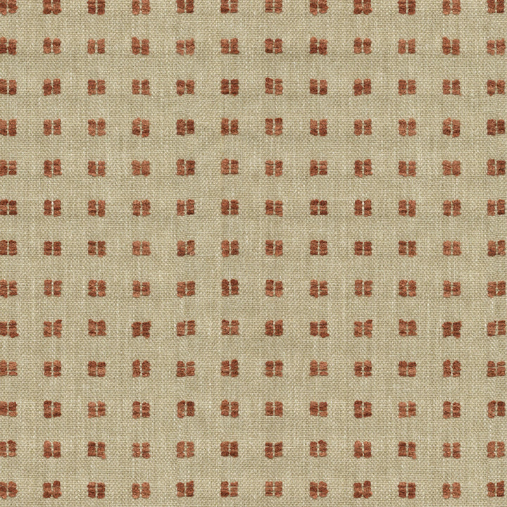 PK Lifestyles Fabric Boucle Blocks Cayenne - 59% polyester, 41% cotton India 51000 Horizontal: 1.25 and Vertical: 1 54 - My Fabric Connection -