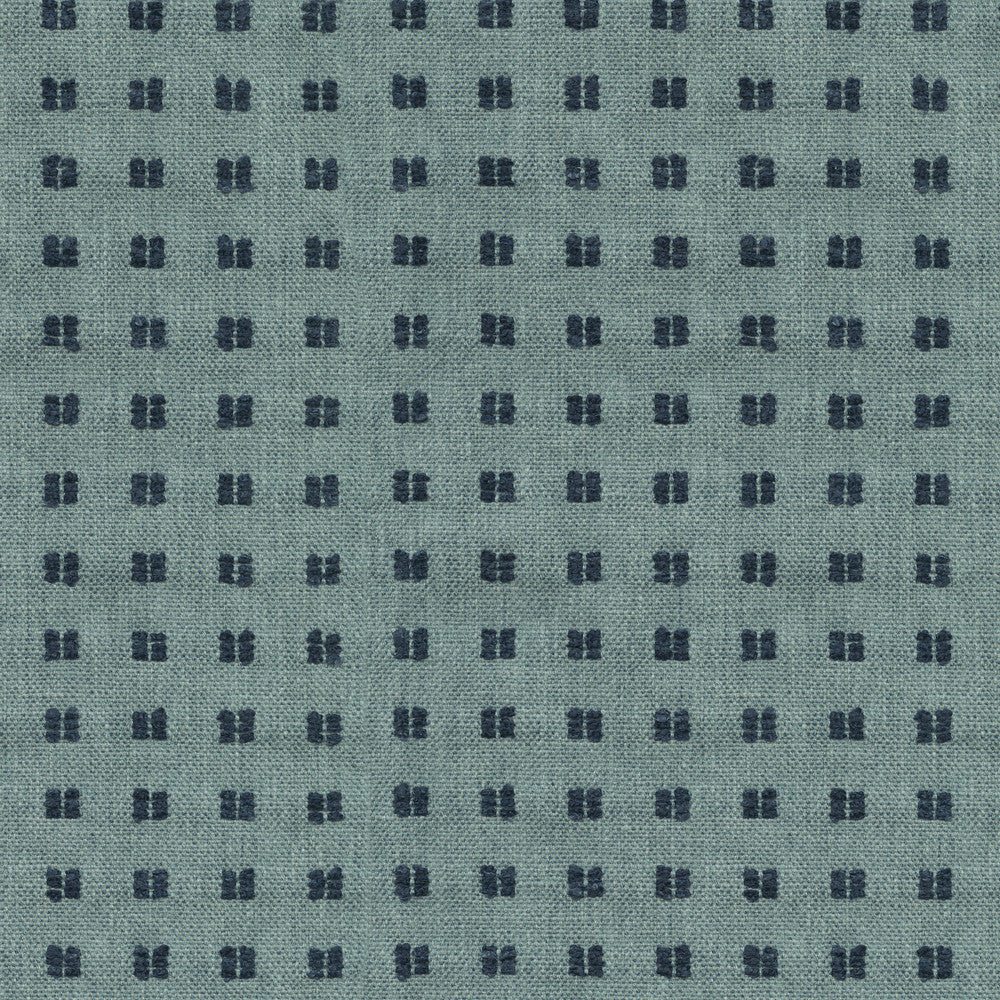 Boucle Blocks Pacific by PK Lifestyles Designer Fabric - 59% polyester, 41% cotton India 51000 Horizontal: 1.25 and Vertical: 1 54 - Swanky Fabrics -