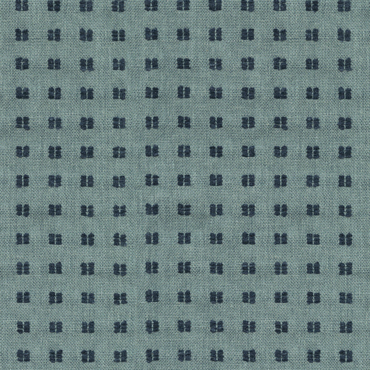 Boucle Blocks Pacific by PK Lifestyles Designer Fabric - 59% polyester, 41% cotton India 51000 Horizontal: 1.25 and Vertical: 1 54 - Swanky Fabrics -