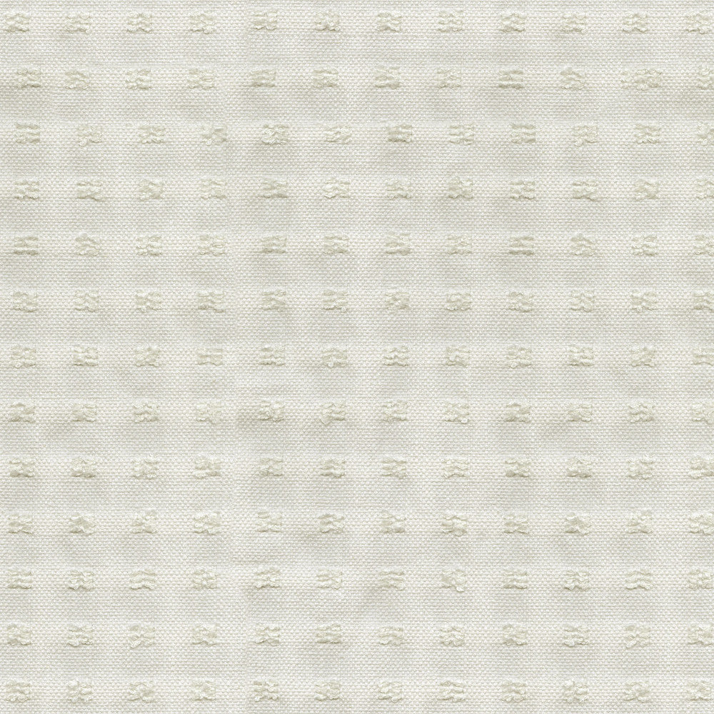 Boucle Blocks Coconut by PK Lifestyles Designer Fabric - 59% polyester, 41% cotton India 51000 Horizontal: 1.25 and Vertical: 1 54 - Swanky Fabrics -