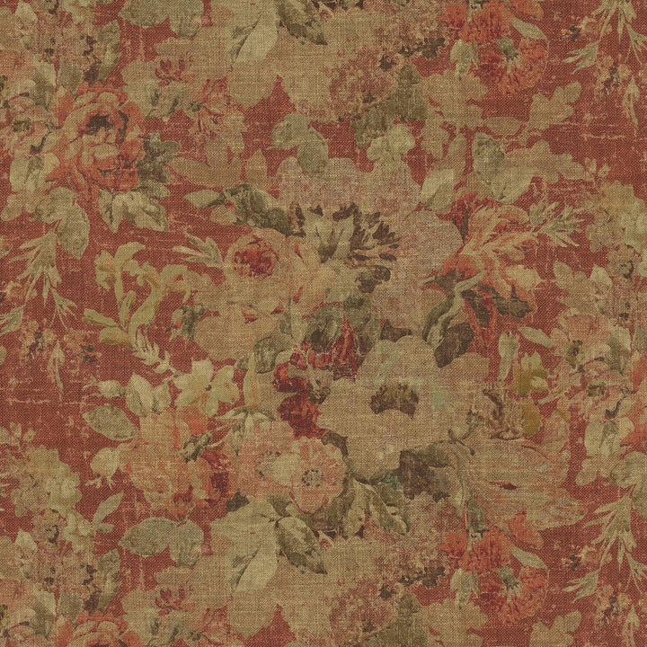 PK Lifestyles Fabric Mountain Meadow Currant - 75% cotton, 25% linen Pakistan 15000 Horizontal: 27 and Vertical: 25.25 54 - My Fabric Connection -