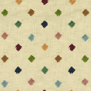 PK Lifestyles Fabric Gemstone Emb Jewel