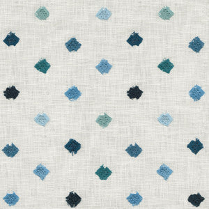 PK Lifestyles Fabric Gemstone Emb Blue