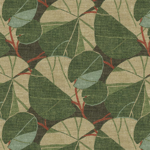 PK Lifestyles Fabric Leafy Place Grasshopper