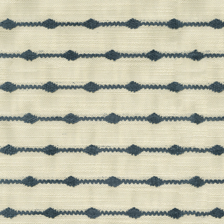 PK Lifestyles Fabric Dewdrop Stripe Indigo - 100% polyester, 100% acrylic backed China 30000 Horizontal: 3.25 and Vertical: 11 57 - My Fabric Connection -