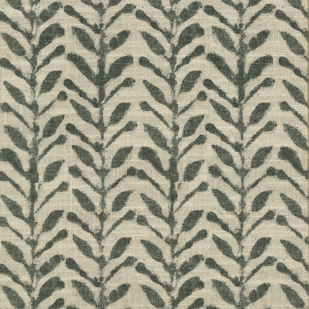 Branching Out Charcoal by PK Lifestyles Designer Fabric - 75% cotton, 25% linen Pakistan 15000 Horizontal: 6.75 and Vertical: 12.63 54 - Swanky Fabrics -