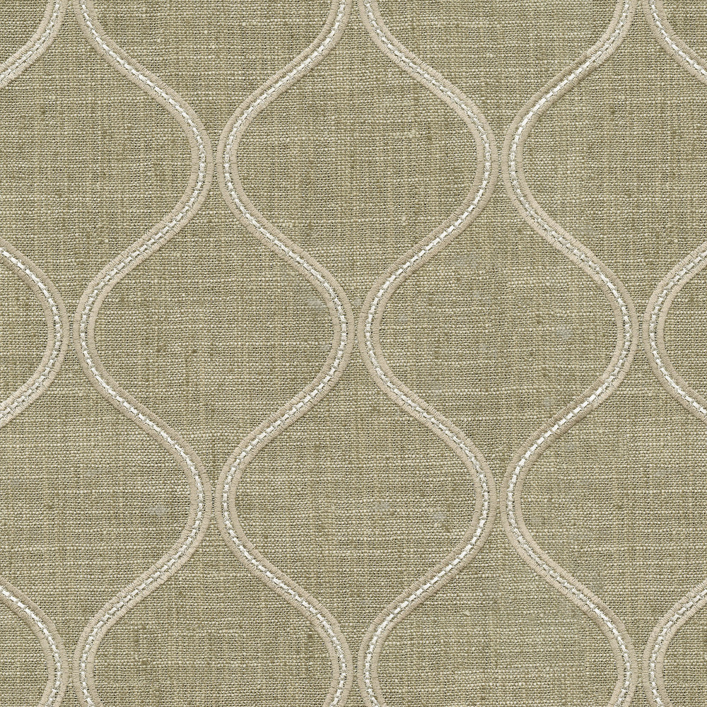 PK Lifestyles Fabric Griffith Emb Flaxen - 100% polyester EMB: 80% rayon, 20% polyester India 50000 Horizontal: 5.25 and Vertical: 6.13 53 - My Fabric Connection -
