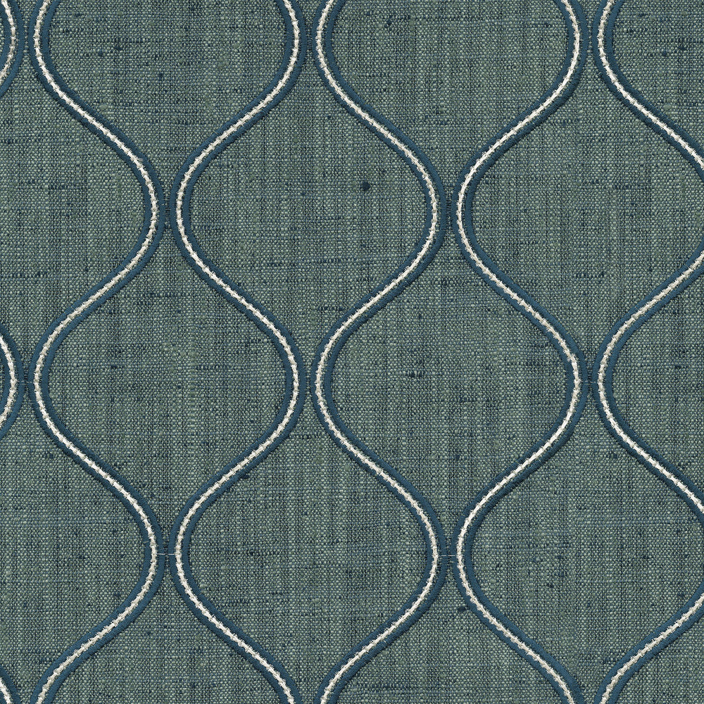 PK Lifestyles Fabric Griffith Emb Chambray - 100% polyester EMB: 80% rayon, 20% polyester India 50000 Horizontal: 5.25 and Vertical: 6.13 53 - My Fabric Connection -