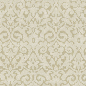 PK Lifestyles Fabric Verona Damask Parchment