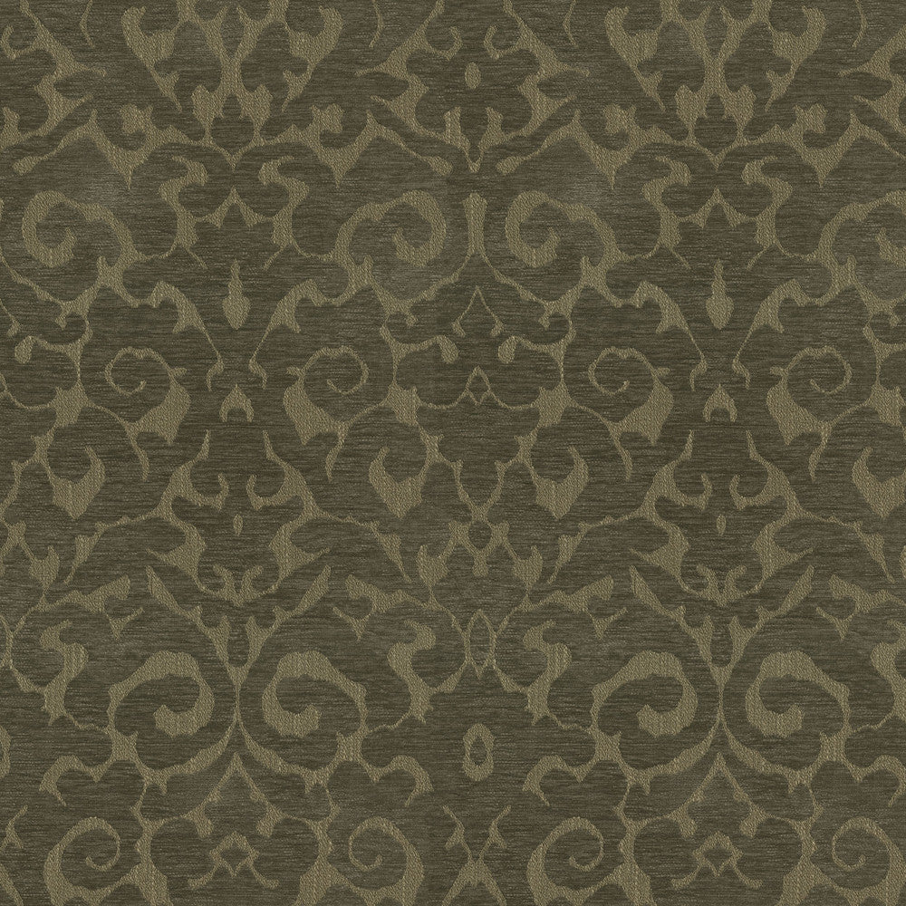 PK Lifestyles Fabric Verona Damask Woodland - 100% polyester India 51000 Horizontal: 14 and Vertical: 27.5 56 - My Fabric Connection -
