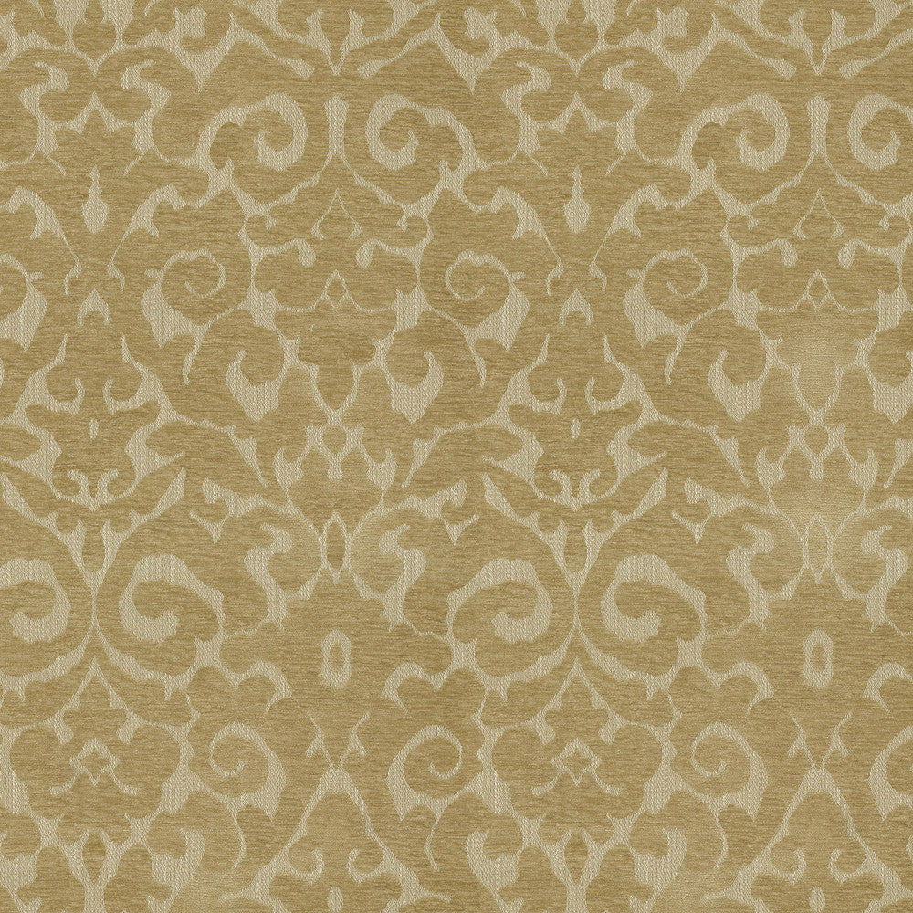 PK Lifestyles Fabric Verona Damask Wheat - 100% polyester India 51000 Horizontal: 14 and Vertical: 27.5 56 - My Fabric Connection -