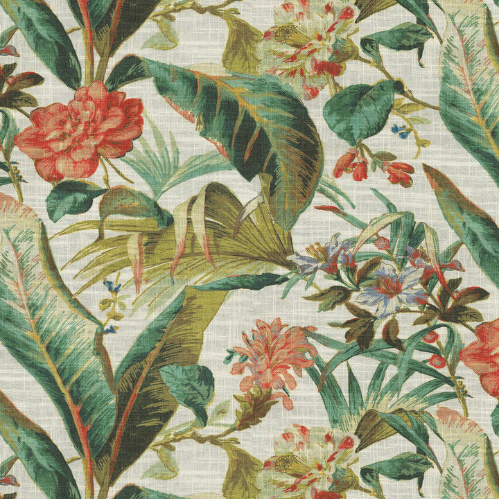 PK Lifestyles Fabric Eternal Bloom Mangrove - 75% cotton, 25% linen Pakistan 15000 Horizontal: 27 and Vertical: 27 54 - My Fabric Connection -