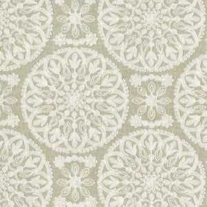 Lace Medallion Emb Cloud 472232 by PK Lifestyles Fabric
