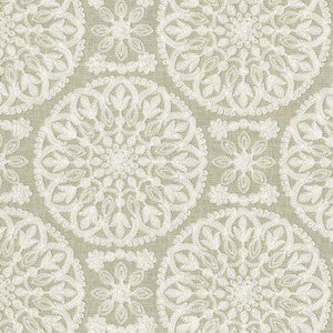 Lace Medallion Emb Cloud 472232 by PK Lifestyles Fabric