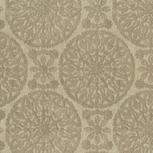 Lace Medallion Emb Twine 472233 by PK Lifestyles Fabric