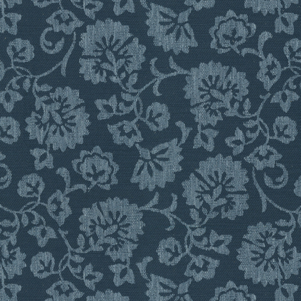 Fancify Indigo 472253 by PK Lifestyles Fabric Cultural Exchange IX 78% Recycled Polyester, 11% Polyester, 11 % Cotton India 51000 H: 13.6, V: 13.2 54 - Fabric Carolina -