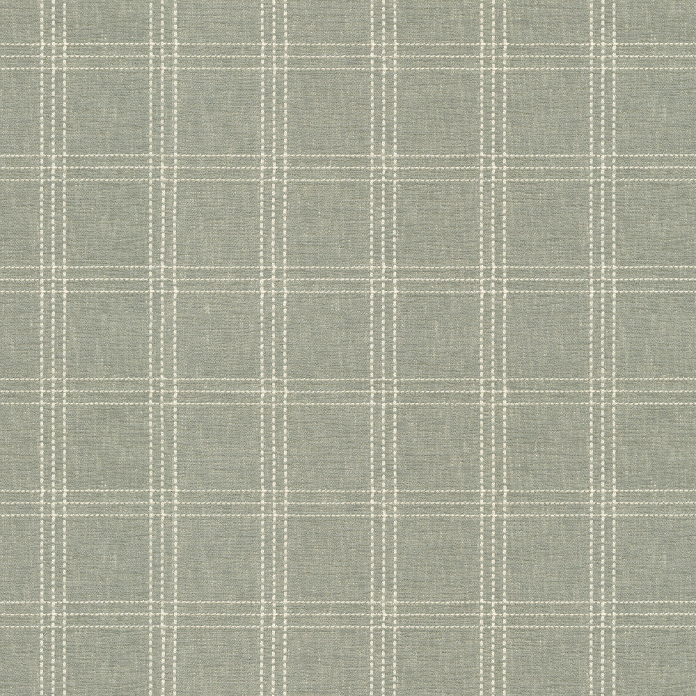 Catalina Check Sterling 472263 by PK Lifestyles Fabric Cozy Life VIII 83% Polyester, 17% Cotton India 51000 H: 2.25, V: 2 56 - Fabric Carolina -