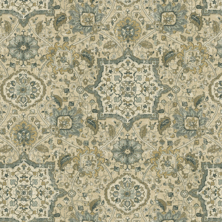 Divine Details Pewter 472330 by PK Lifestyles Fabric History Retold VIII 91% Polyester, 9% Linen China 45000 H: 13.5, V: 27 54 - Fabric Carolina -