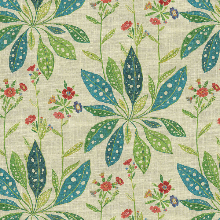 Utter Charm Splash 472580 by PK Lifestyles Fabric Design by Nature VIII 75% Cotton, 25% Linen Pakistan 15000 H: 13.5, V: 25.25 54 - Fabric Carolina -