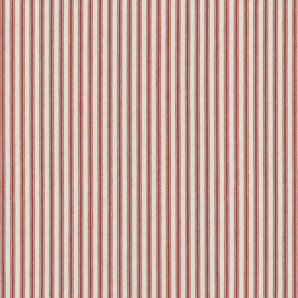 Essential Ticking Red 472592 by PK Lifestyles Fabric PKL Studio June 2025 100% Cotton Portugal 15000 H: 0.4, V: N/A 56 - Fabric Carolina -