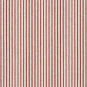 Essential Ticking Red 472592 by PK Lifestyles Fabric