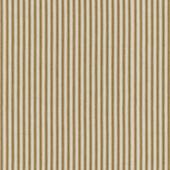 Essential Ticking Cognac 472594 by PK Lifestyles Designer Fabric PKL Studio June 2025 100% Cotton Portugal 15000 H: 0.4, V: N/A 56 - Swanky Fabrics -